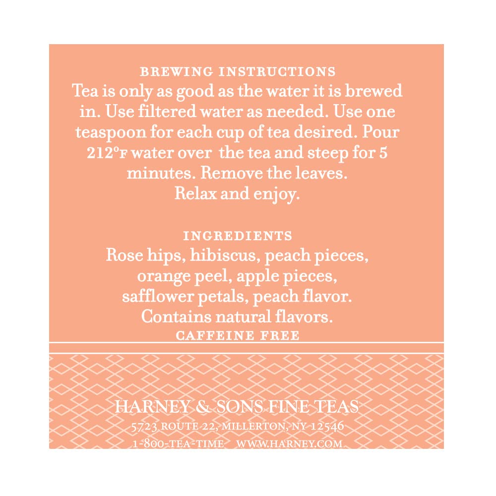 Harney & Sons Peach Fruit Tea 2