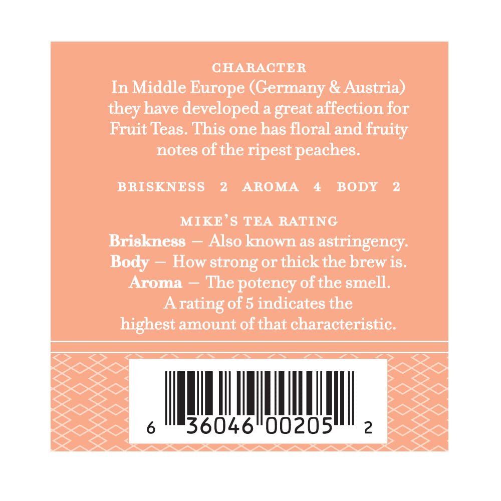 Harney & Sons Peach Fruit Tea 3